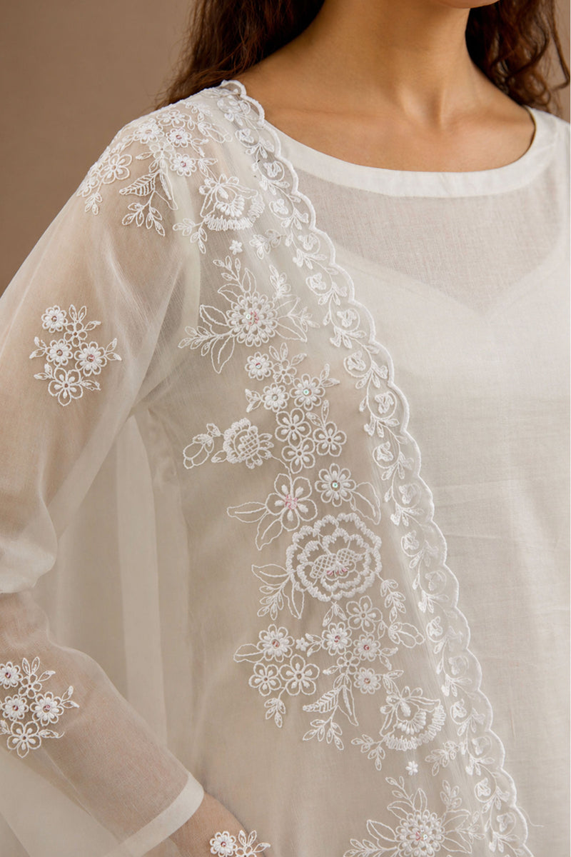 BAMBER CHIFFON | EMBROIDERED