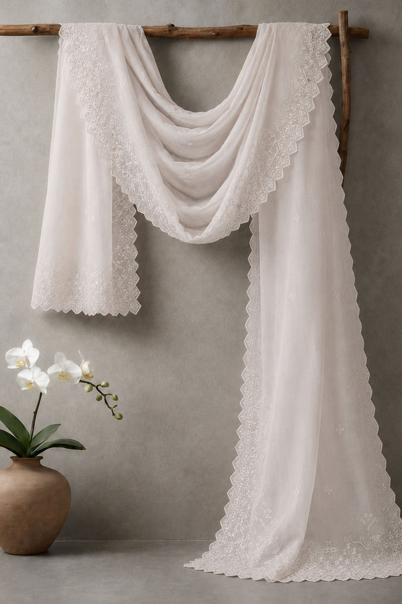 DHAKA MALMAL | EMBROIDERED