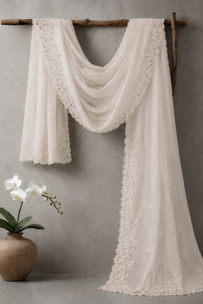 DHAKA MALMAL | EMBROIDERED