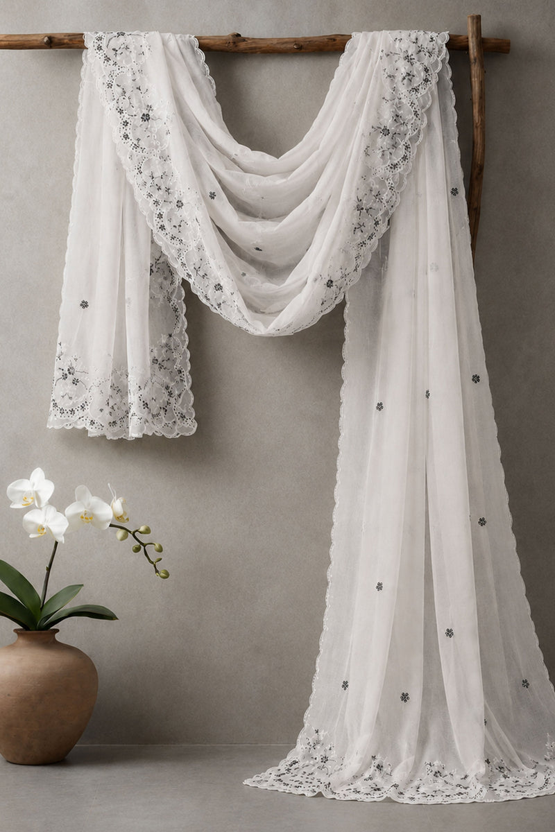 DHAKA MALMAL | EMBROIDERED