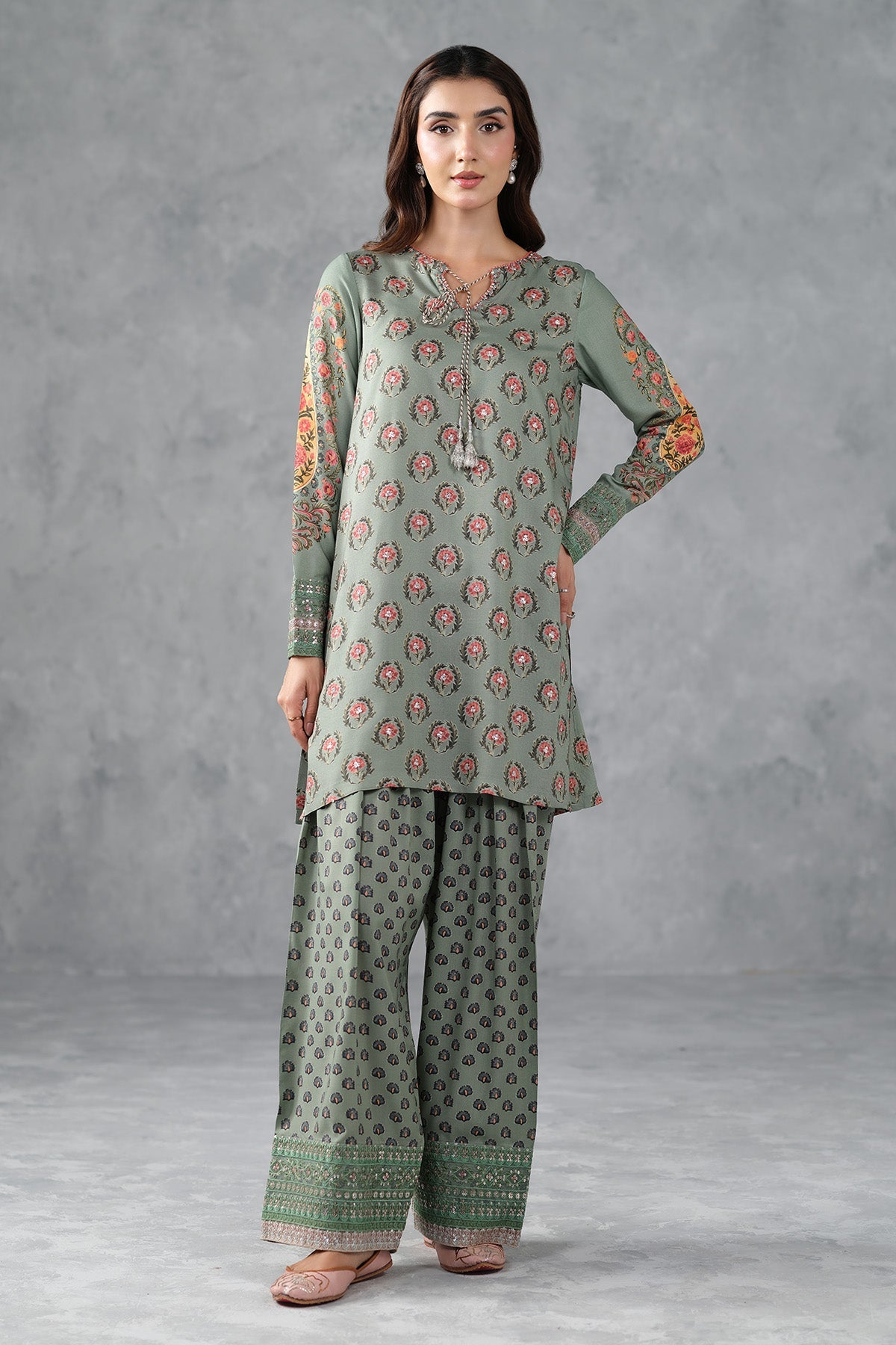 RAW SILK | EMBROIDERED