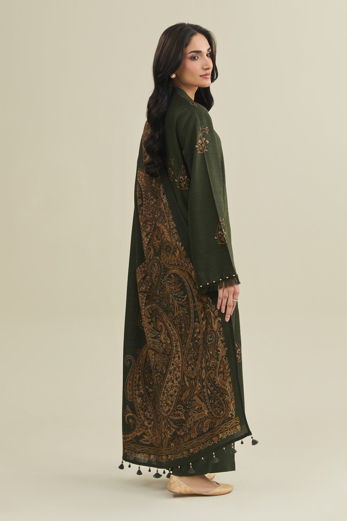 3 Piece - Printed Suit - C6460 - Shop Now at Kayseria