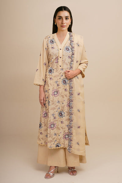 3 Piece - Embroidered Suit - E1768 - Shop Now at Kayseria