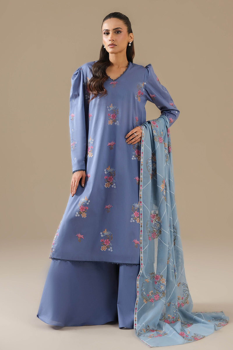 DHAKA MALMAL | EMBROIDERED