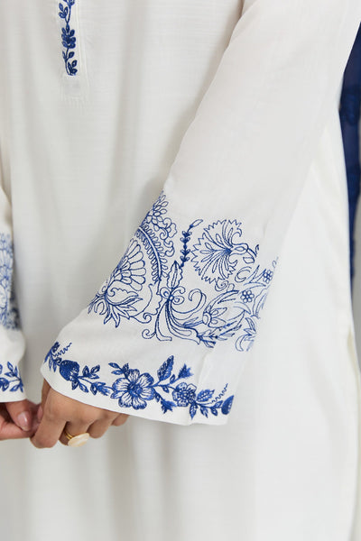 RAW SILK | EMBROIDERED