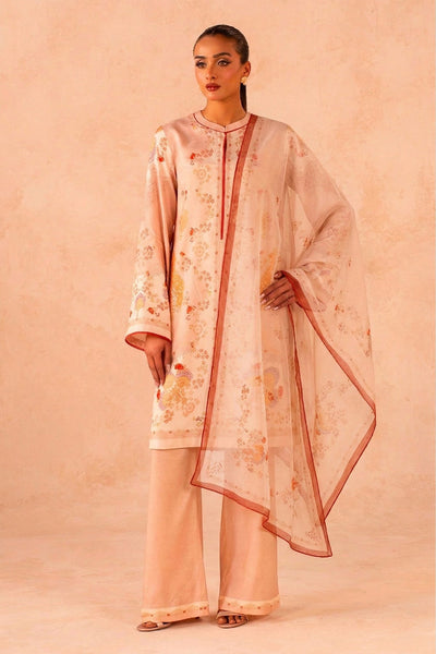 PRINTED | RAW SILK