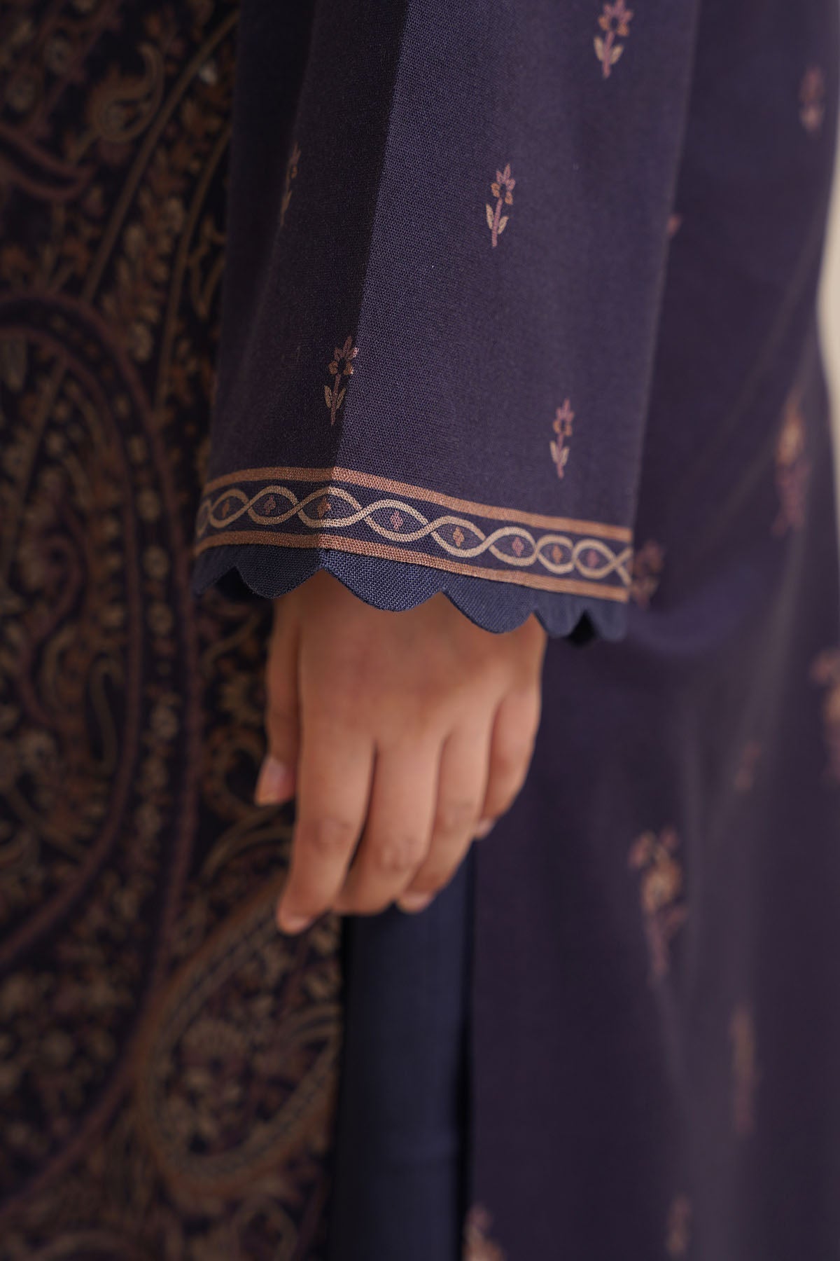 2 Piece - Printed Suit - X7148 - Shop Now at Kayseria