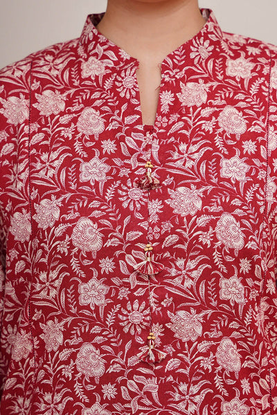 2 Piece - Printed Khaddar Suit - X7165 - Shop Now at Kayseria