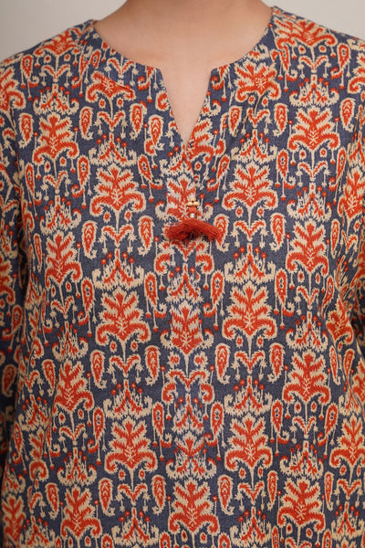 2 Piece - Printed Khaddar Suit - X7166 - Shop Now at Kayseria