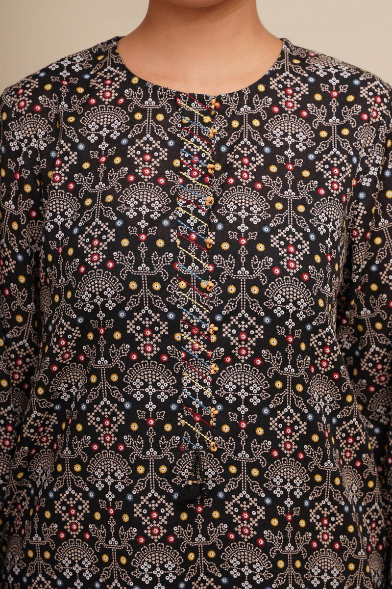 2 Piece - Printed Suit - X7174 - Shop Now at Kayseria
